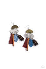 Load image into Gallery viewer, Textured Talisman Multi Earrings Paparazzi