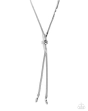Load image into Gallery viewer, Corporate Cascade Silver Necklace Paparazzi