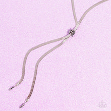 Load image into Gallery viewer, Corporate Cascade Silver Necklace Paparazzi