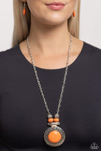 Load image into Gallery viewer, Archipelago Artisan Orange Necklace Paparazzi