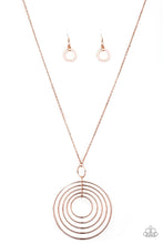Load image into Gallery viewer, Running Circles in My Mind Rose Gold Paparazzi - My Glam Fix Boutique