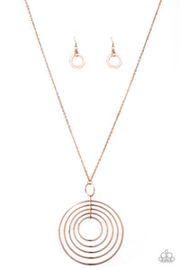 Running Circles in My Mind Rose Gold Paparazzi - My Glam Fix Boutique