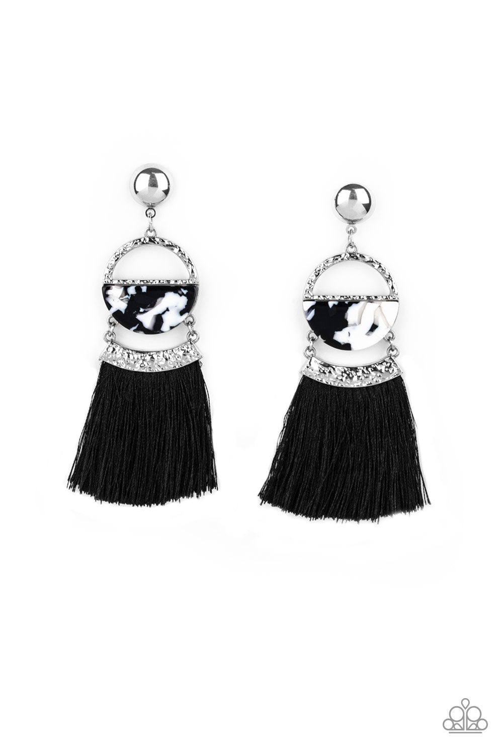 Tassel Trot Black Paparazzi - My Glam Fix Boutique