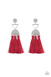 Tassel Trippin - Red - My Glam Fix Boutique