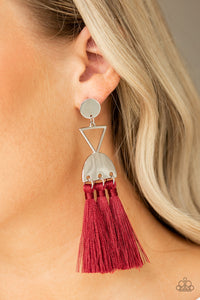 Tassel Trippin - Red - My Glam Fix Boutique