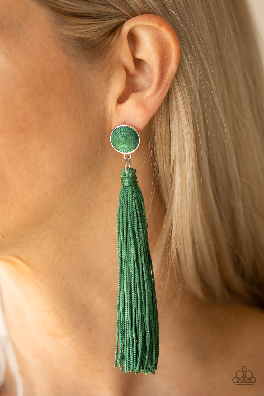 Tightrope Tassel Green Paparazzi - My Glam Fix Boutique