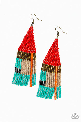 Beaded Boho - Red - My Glam Fix Boutique