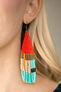 Beaded Boho - Red - My Glam Fix Boutique