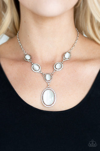 Metro Medallion - White - My Glam Fix Boutique