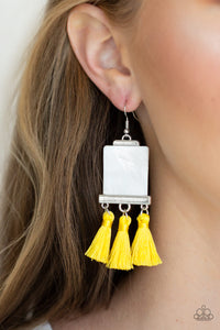 Tassel Retreat - Yellow - My Glam Fix Boutique