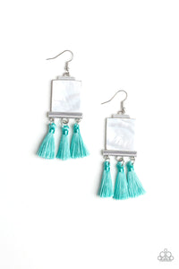 Tassel Retreat - Blue - My Glam Fix Boutique