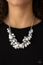 Load image into Gallery viewer, Full Out Fringe White Paparazzi