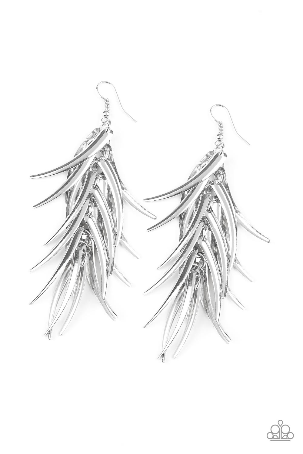 Tasseled Talons Silver Paparazzi - My Glam Fix Boutique
