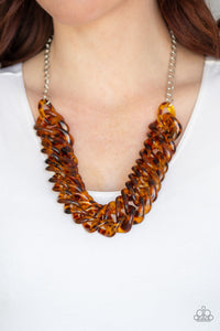 Comin in HAUTE Brown Paparazzi - My Glam Fix Boutique