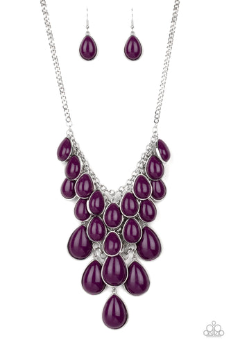 Shop Til You TEARDROP - Purple - My Glam Fix Boutique