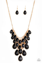 Load image into Gallery viewer, Shop Til You TEARDROP Black Paparazzi - My Glam Fix Boutique
