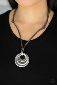 Desert Spiral Silver Paparazzi - My Glam Fix Boutique