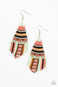 Beaded Bohemian Green Paparazzi - My Glam Fix Boutique