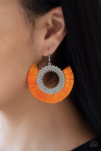 Fringe Fanatic Orange Paparazzi - My Glam Fix Boutique