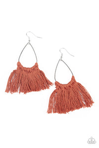 Tassel Treat Brown Paparazzi - My Glam Fix Boutique