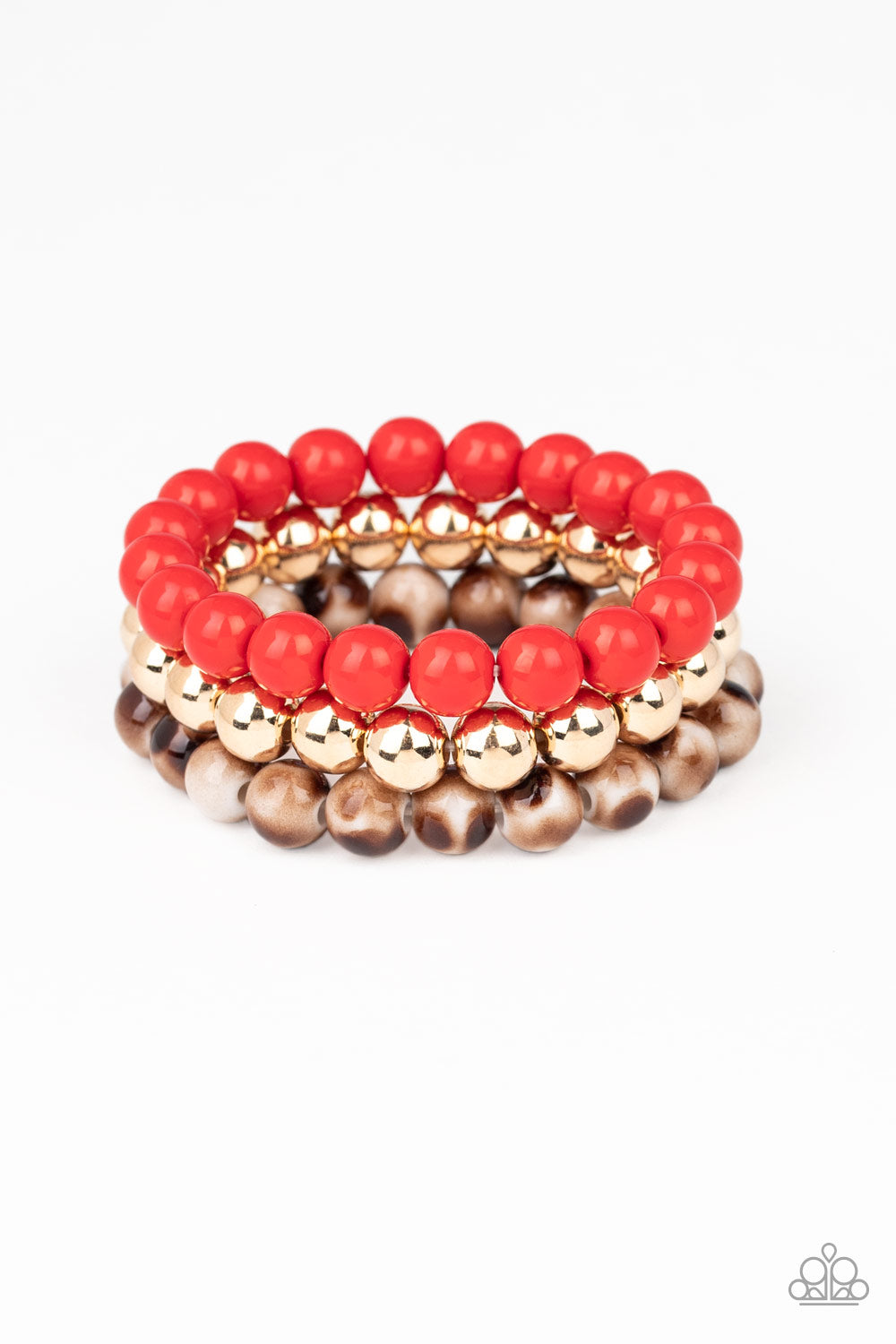 Courageously Couture Red Paparazzi - My Glam Fix Boutique