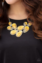 Load image into Gallery viewer, Iridescently Irresistible Yellow Paparazzi