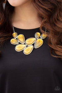 Iridescently Irresistible Yellow Paparazzi