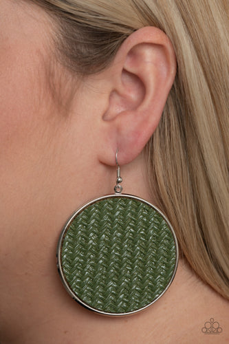 Wonderfully Woven Green Paparazzi