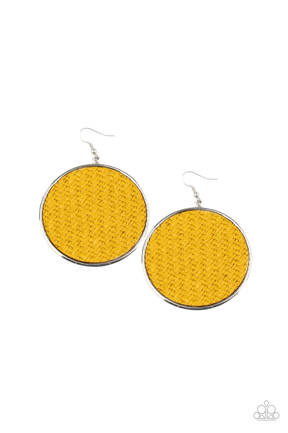 Wonderfully Woven Yellow Paparazzi