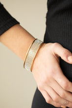 Load image into Gallery viewer, Cant Believe Your ICE Gold Bracelet Paparazzi