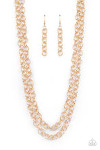 Load image into Gallery viewer, Grunge Goals Gold Paparazzi