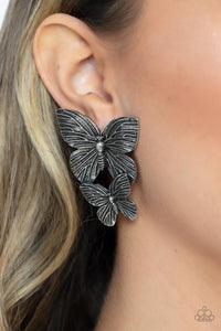 Blushing Butterflies Silver Paparazzi