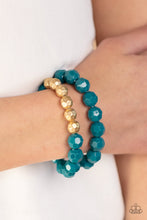 Load image into Gallery viewer, Grecian Glamour Blue Paparazzi