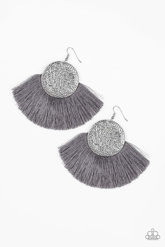 Foxtrot Fringe - Silver - My Glam Fix Boutique