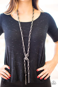 SCARFed For Attention - Gunmetal - My Glam Fix Boutique