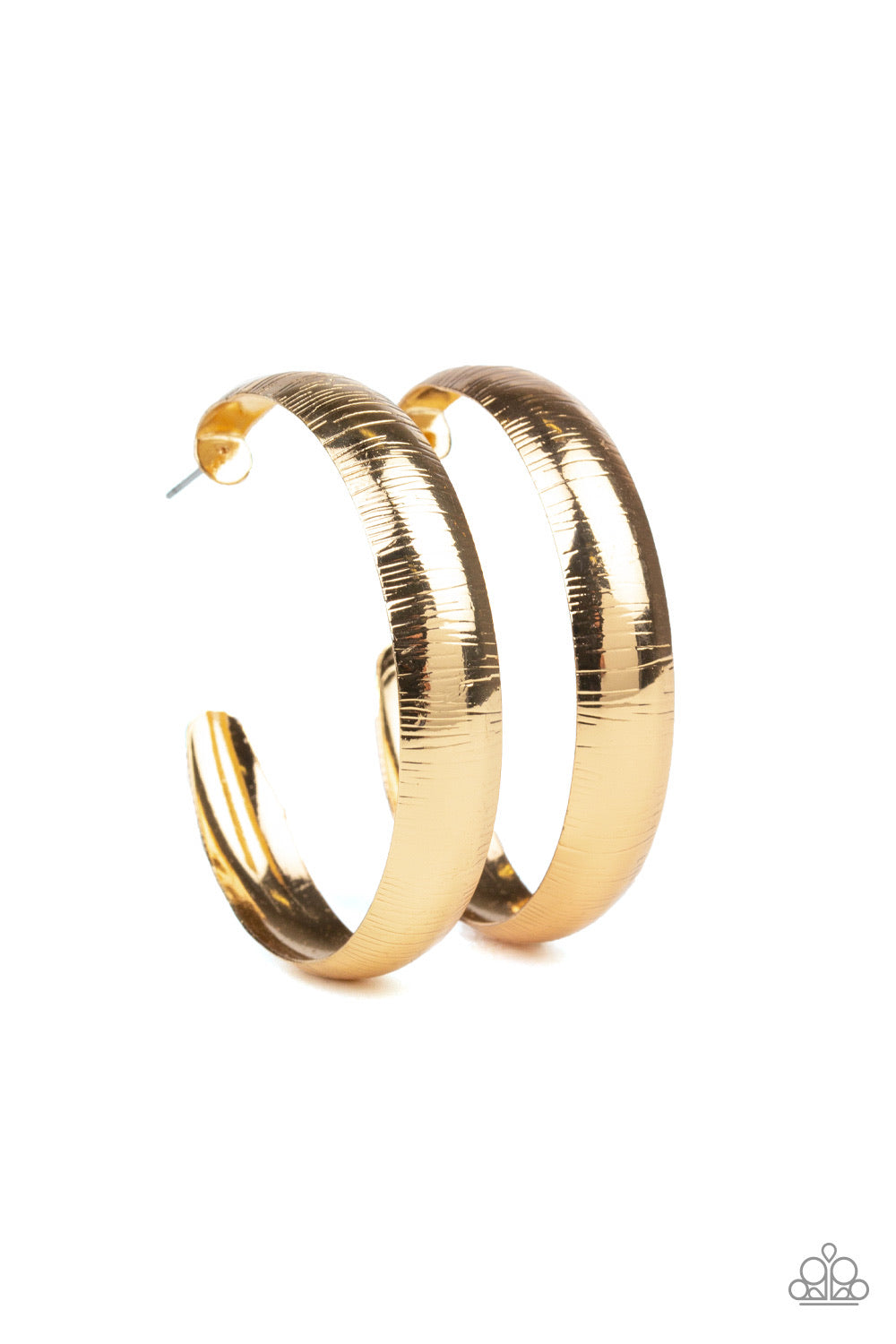 Hoop Wild Gold Paparazzi - My Glam Fix Boutique