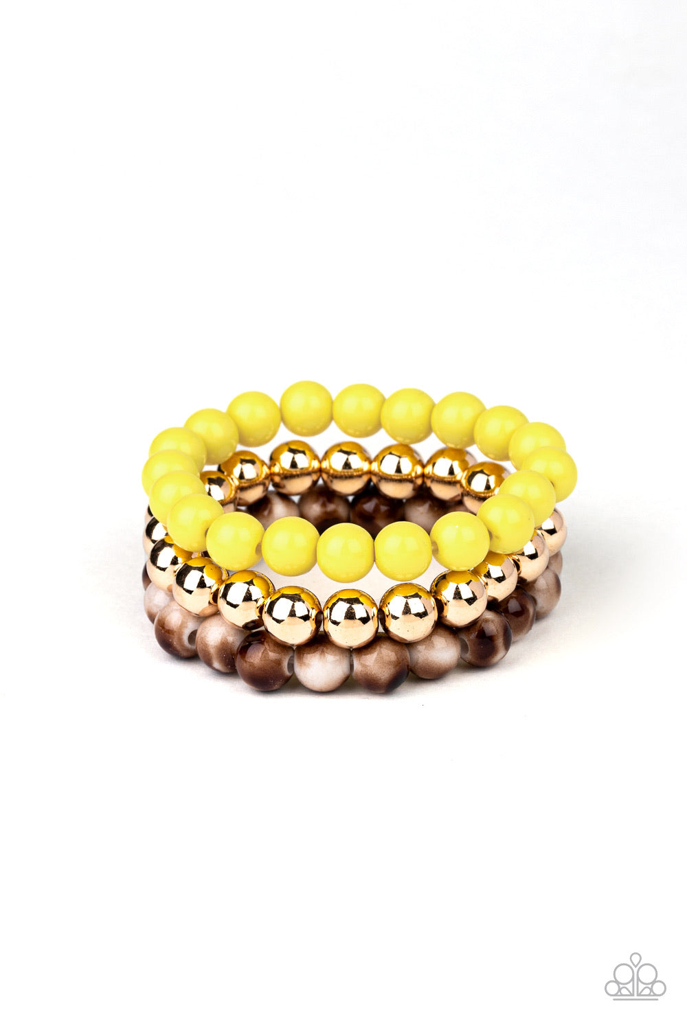 Courageously Couture Yellow Paparazzi - My Glam Fix Boutique