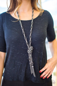 SCARFed For Attention - Gunmetal - My Glam Fix Boutique